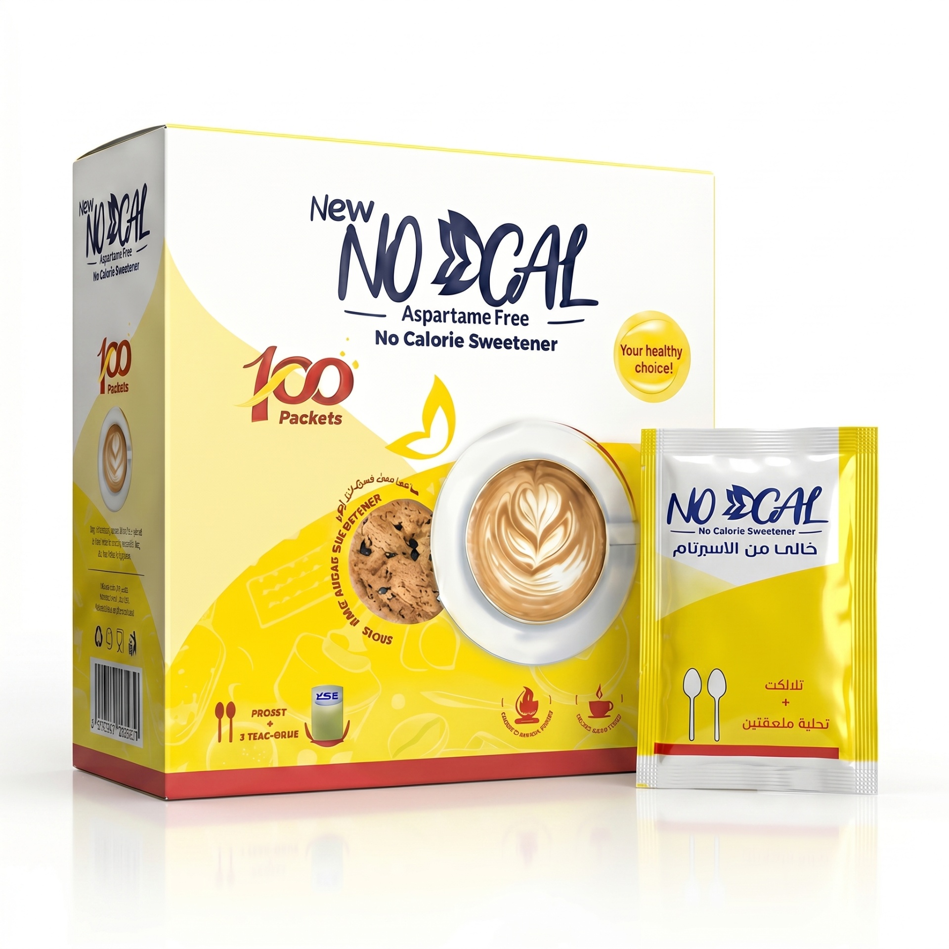 نو كال محلي بديل للسكر — عبوة 100 ظرف